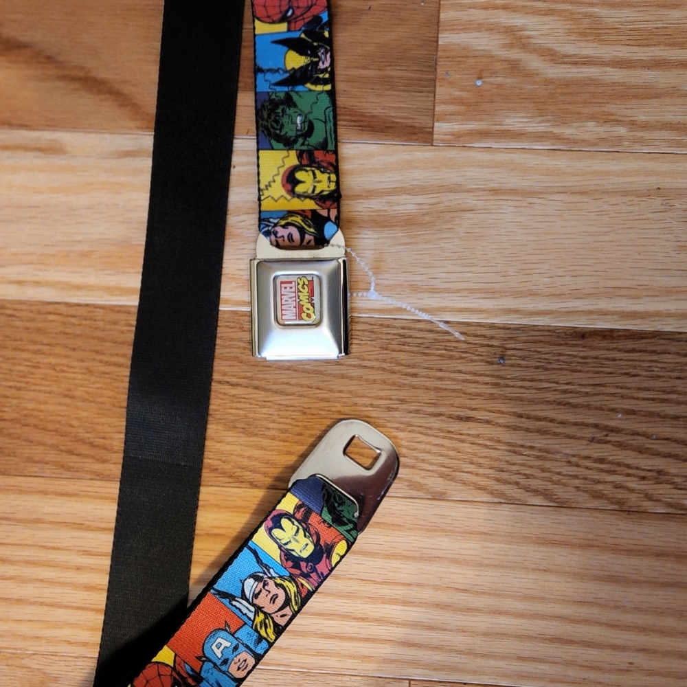 Men's marvel belt